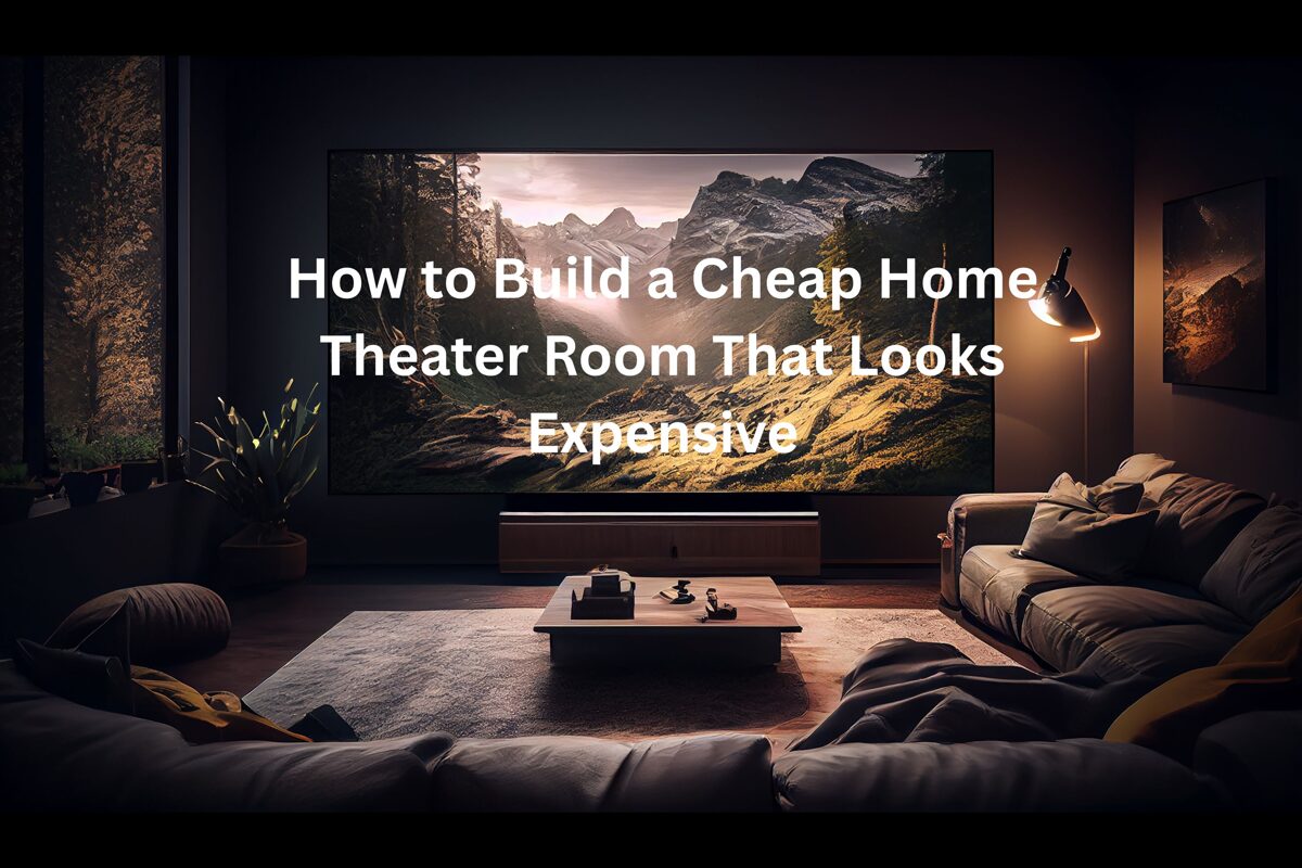 Build a Cheap Home Theater That Looks Truly Premium