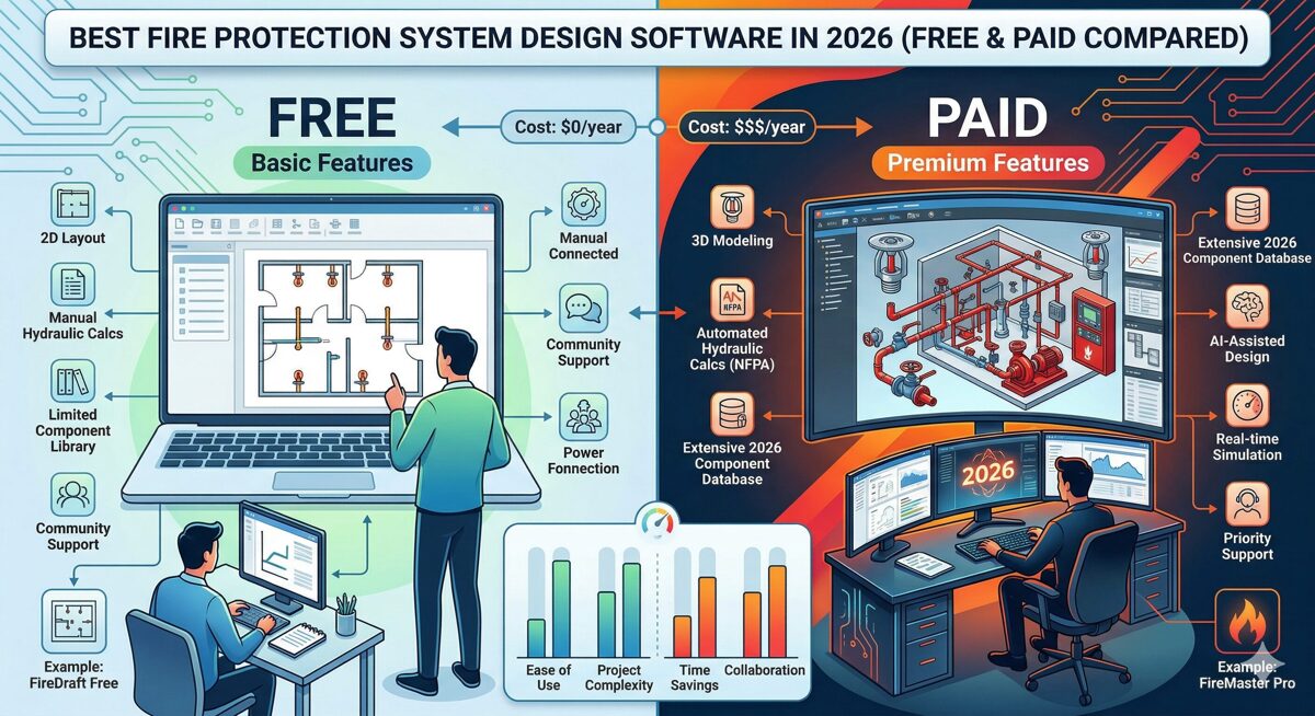 Best Fire Protection System Design Software in 2026 (Free & Paid Compared) – Blog