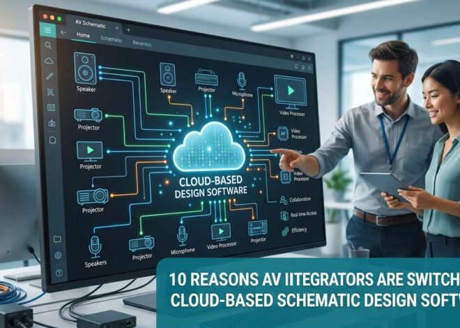 10 Reasons AV Integrators Are Switching to Cloud-Based Schematic Design Software – Blog