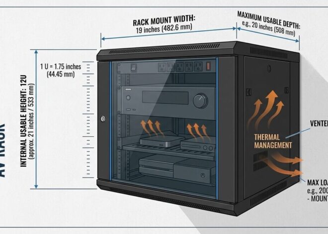 AV Rack Dimensions Explained: Width, Depth, Height, and Rack Units – Blog