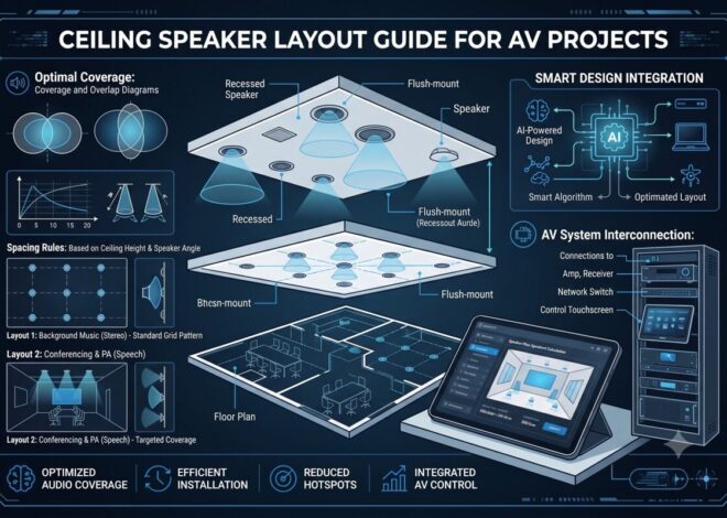 Residential Ceiling Speaker Layout Guide for Whole-Home Audio Systems – Blog