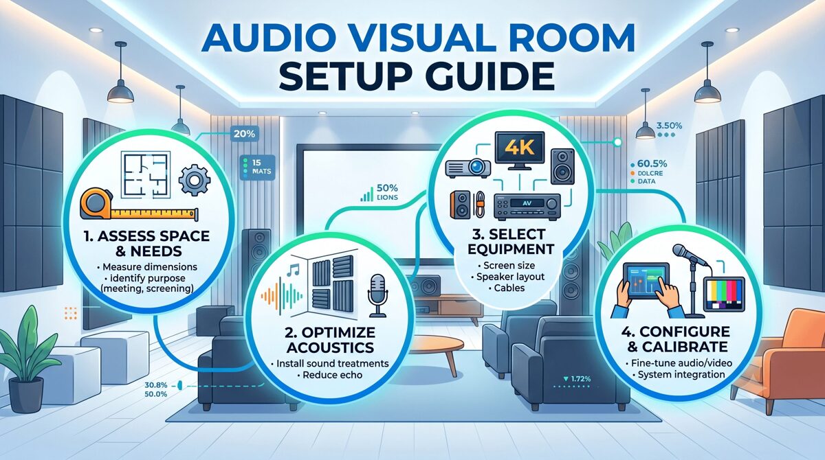 Best Audio Visual Room Setup Ideas for Small Spaces and Apartments – Blog